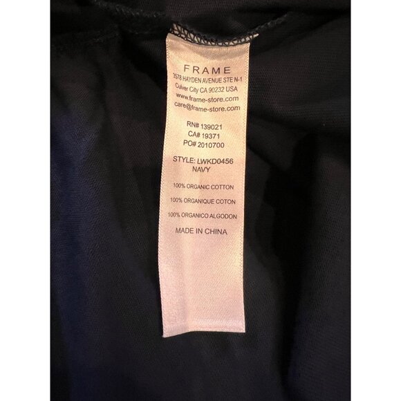 Vince Pintuck V-Neck Short-Sleeve Midi A-Line Dress Size S - Picture 8 of 8